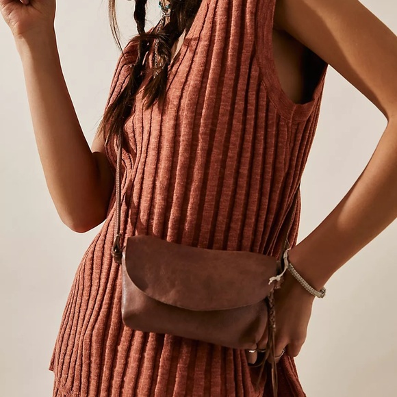 We The Free Rider Crossbody Bag In Aged Tan - Picture 6 of 14